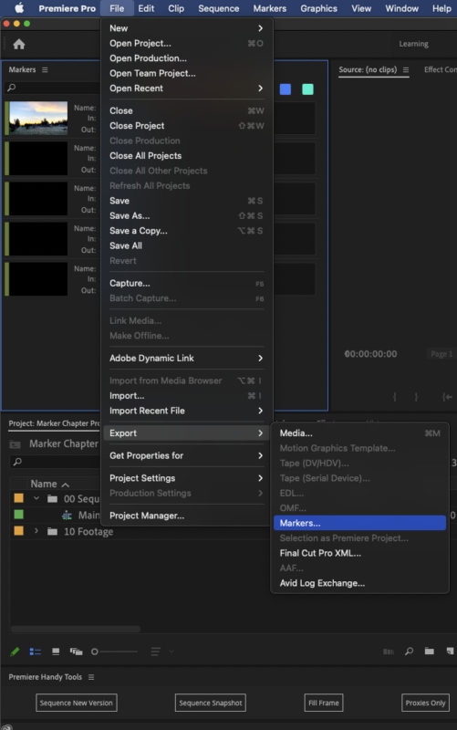 From Markers to YouTube Video Chapters with Adobe Premiere Pro by Jeff ...