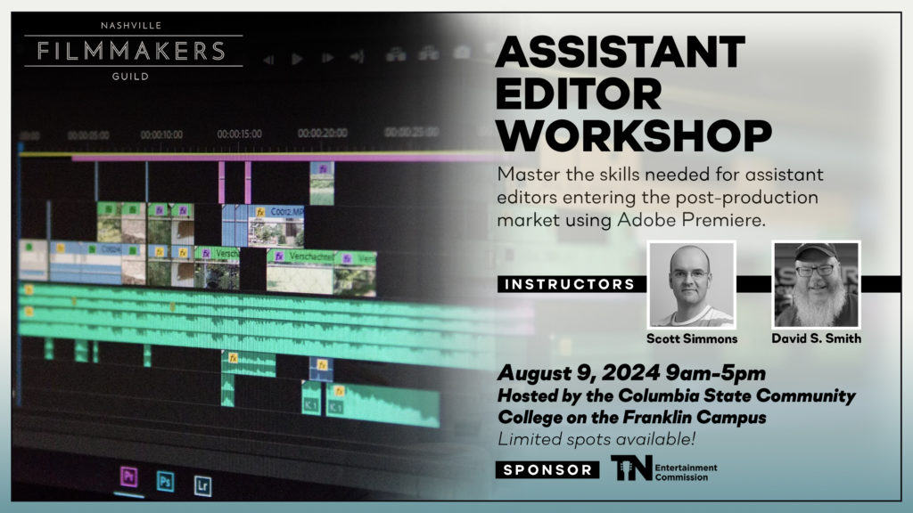 Join us in Nashville for the Assistant Editor Workshop 3