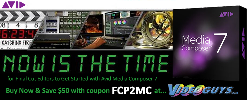 Videoguys' Recommends that Now is the time for Final Cut Editors to Get Started with Avid Media Comp 32