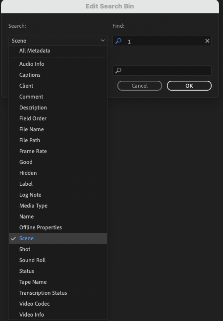 Tool Tips Tuesday for Adobe Premiere Pro: Searching Smarter in Premiere Pro with the power of SEARCH BINS 5