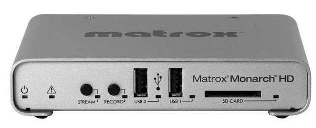 Matrox Monarch HD nominated for prestigious 2013 Streaming Media Award 10