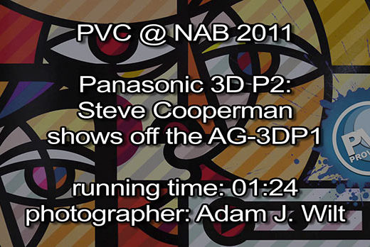 NAB 2011 Video - Panasonic's second-generation 3D Camcorder 7