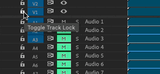 Tool Tip Tuesday for Adobe Premiere Pro: Click and drag to quickly select track header items 9