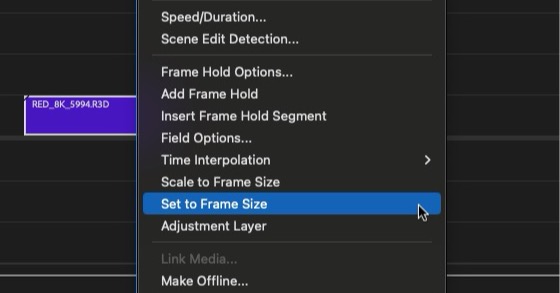 Tool Tip Tuesday for Adobe Premiere Pro: Set to Frame Size preference 5