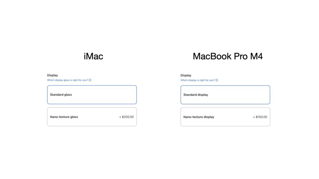 Apple offers matte option on MacBook Pro and iMac M4 models 3