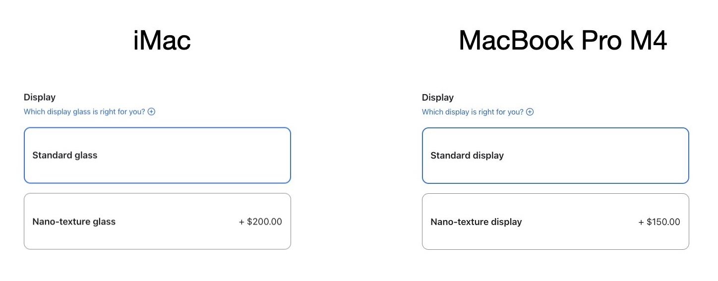 Apple offers matte option on MacBook Pro and iMac M4 models 4