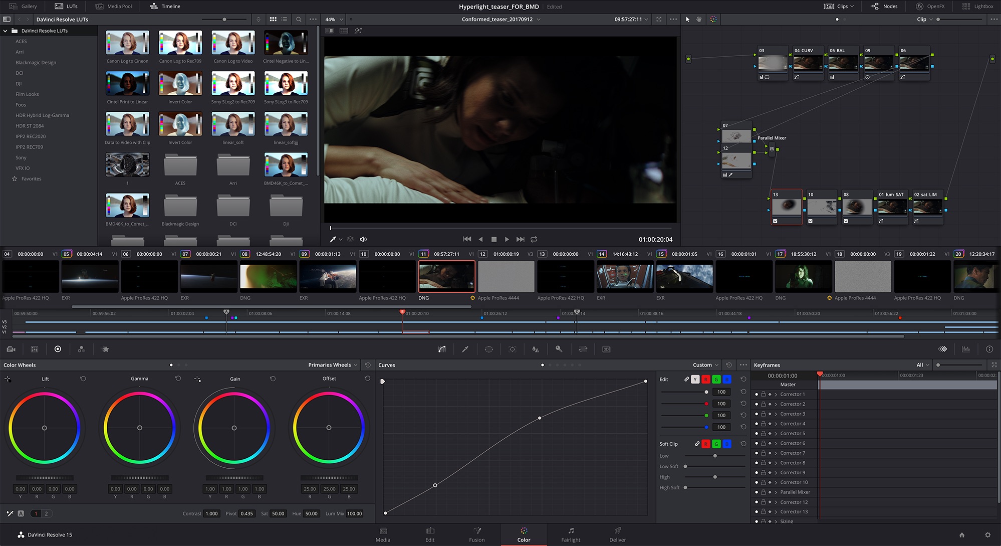 davinci resolve support what type of input media