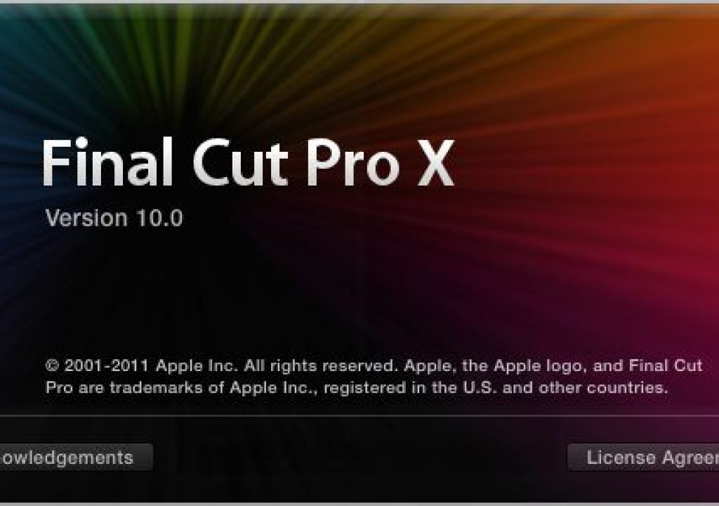 fcp latest version for mac
