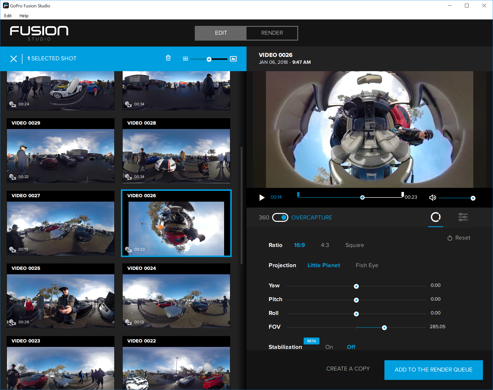 First Look: GoPro Fusion 360 Cam & Software by Jeff Foster - ProVideo  Coalition