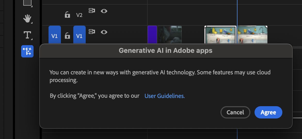 Burning Questions about Generative Extend in Premiere Pro (beta) 10