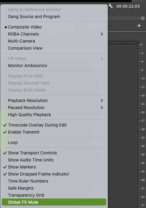 Wrench in the Program Monitor