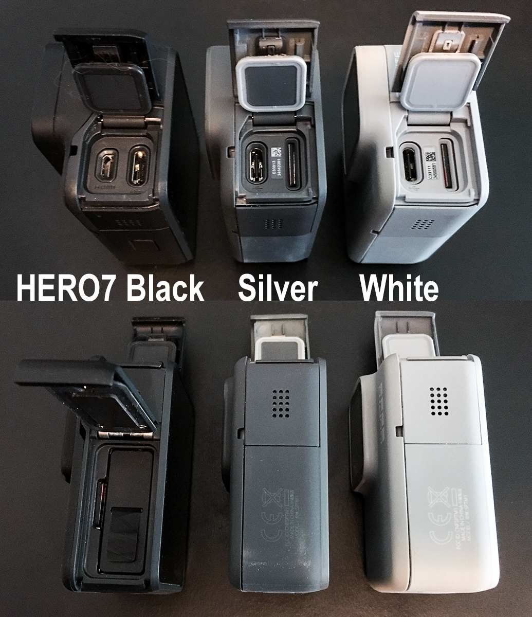 GoPro Hero7 Black vs GoPro Hero7 White Detailed Comparison
