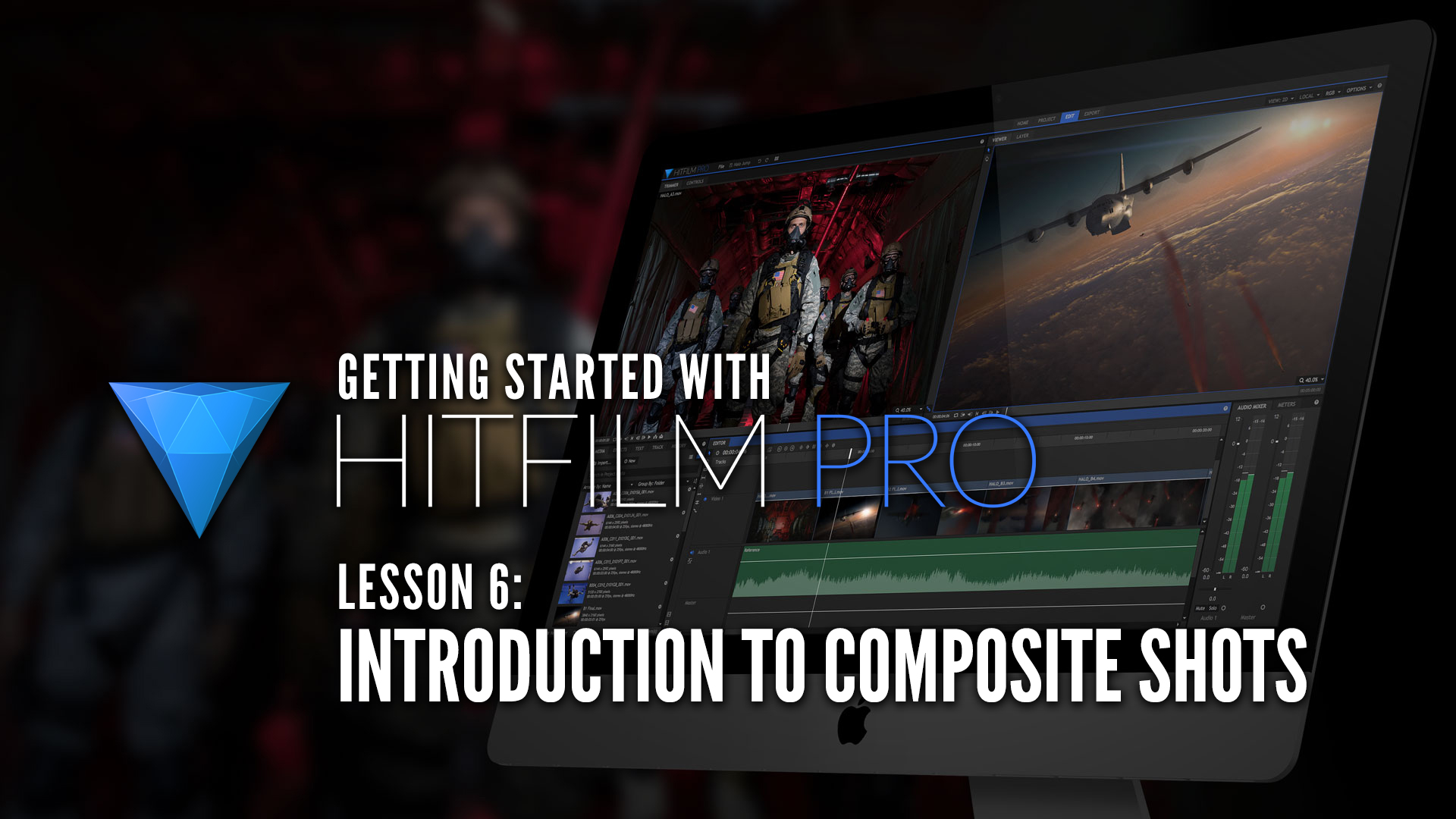 Getting Started with HitFilm Pro - Lesson 6 - Introduction to Composite  Shots by Kevin P. McAuliffe - ProVideo Coalition