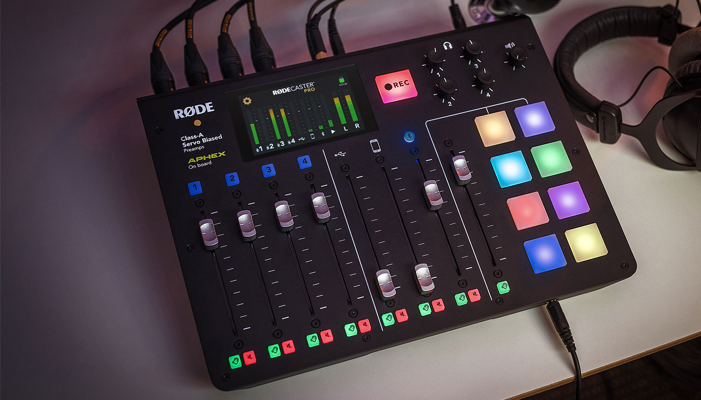 RODE RodeCaster Pro II Livestreaming Audio Mixer