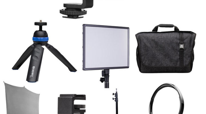 Review: Saramonic HomeBase3 kit with background, light, microphones and more 1