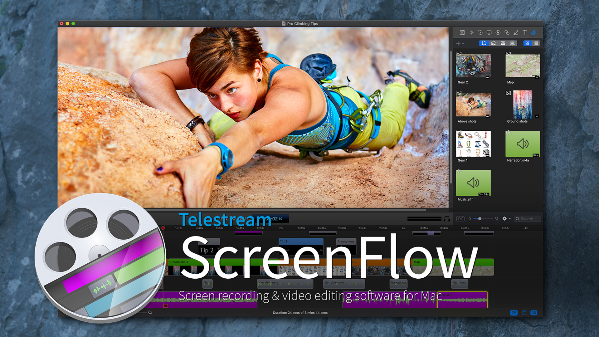 screenflow 6 delete track