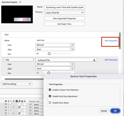 Tool Tip Tuesday for Adobe Premiere Pro: Adjust that Mogrt! 8