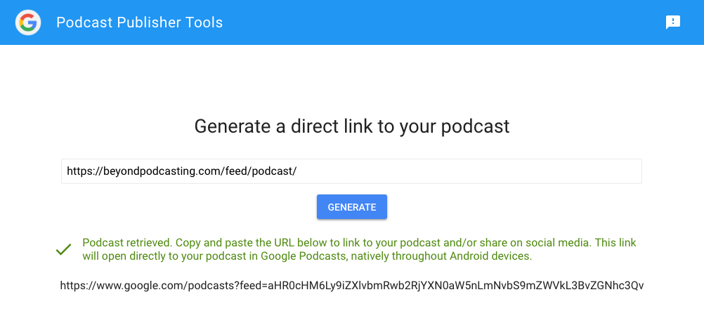 Google Podcasts app: They got it 99% right this time. 13