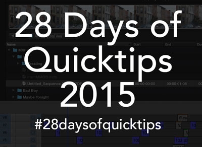 Day 3 #28daysofquicktips - Remap numbers 1 to 9 on your Final Cut Pro X keyboard 23