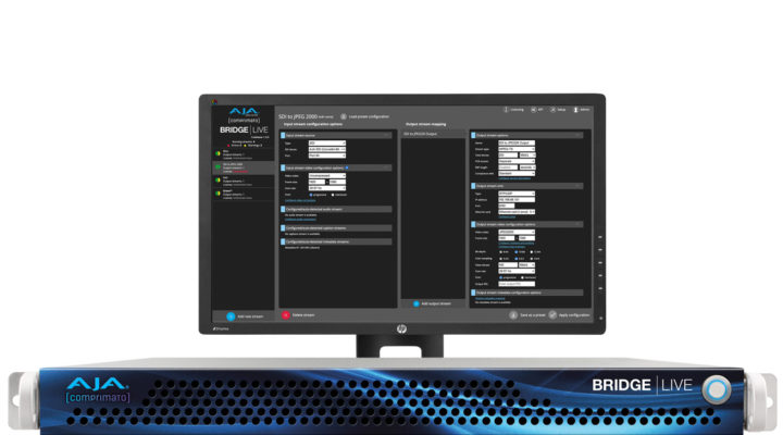 AJA Video Systems releases BRIDGE LIVE v1.11