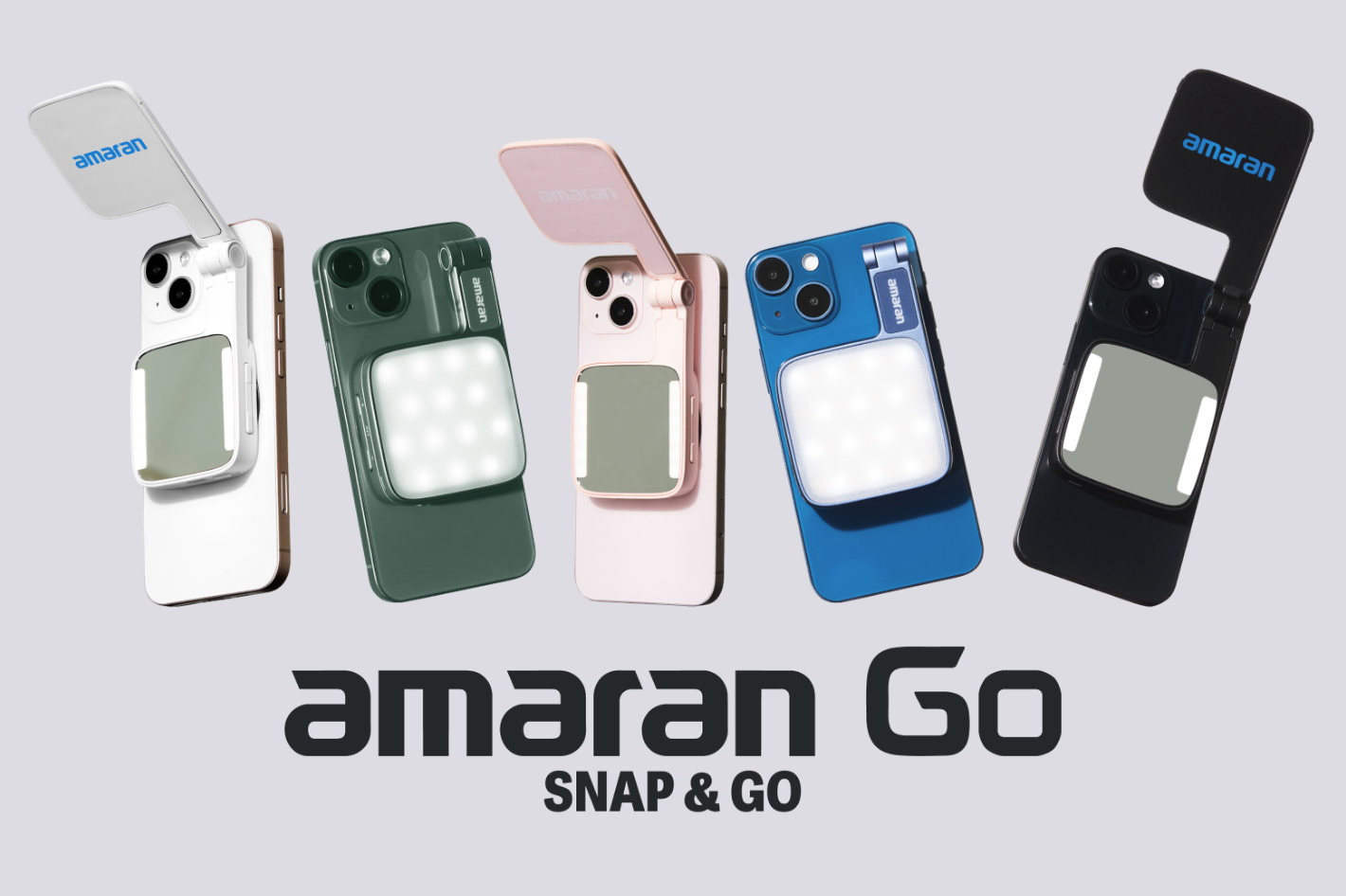 A new mini LED phone light: amaran Go