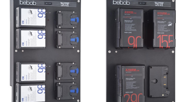 New 4 or 8-channel wall chargers from bebob