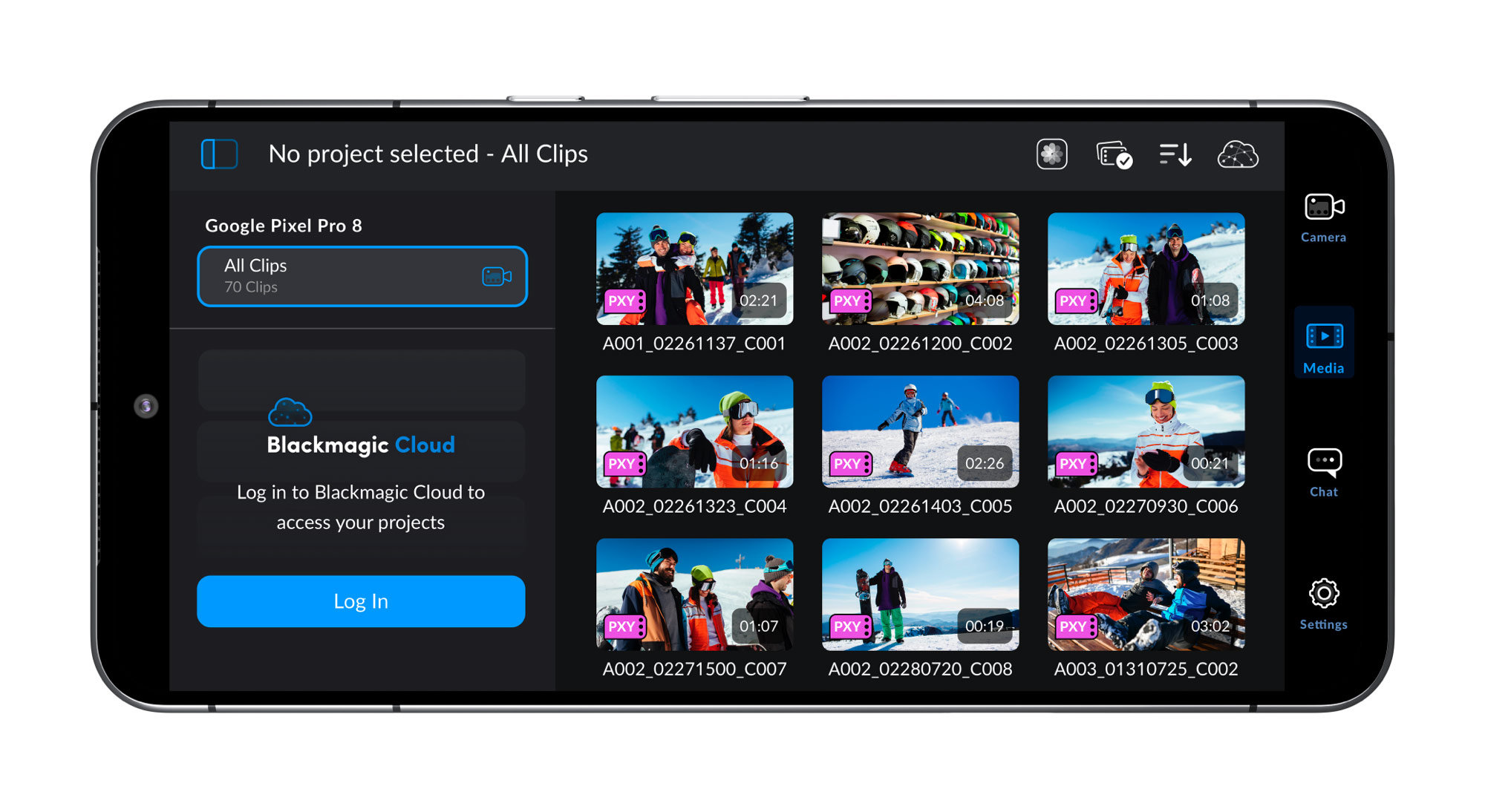 Blackmagic Camera for Android now available!
