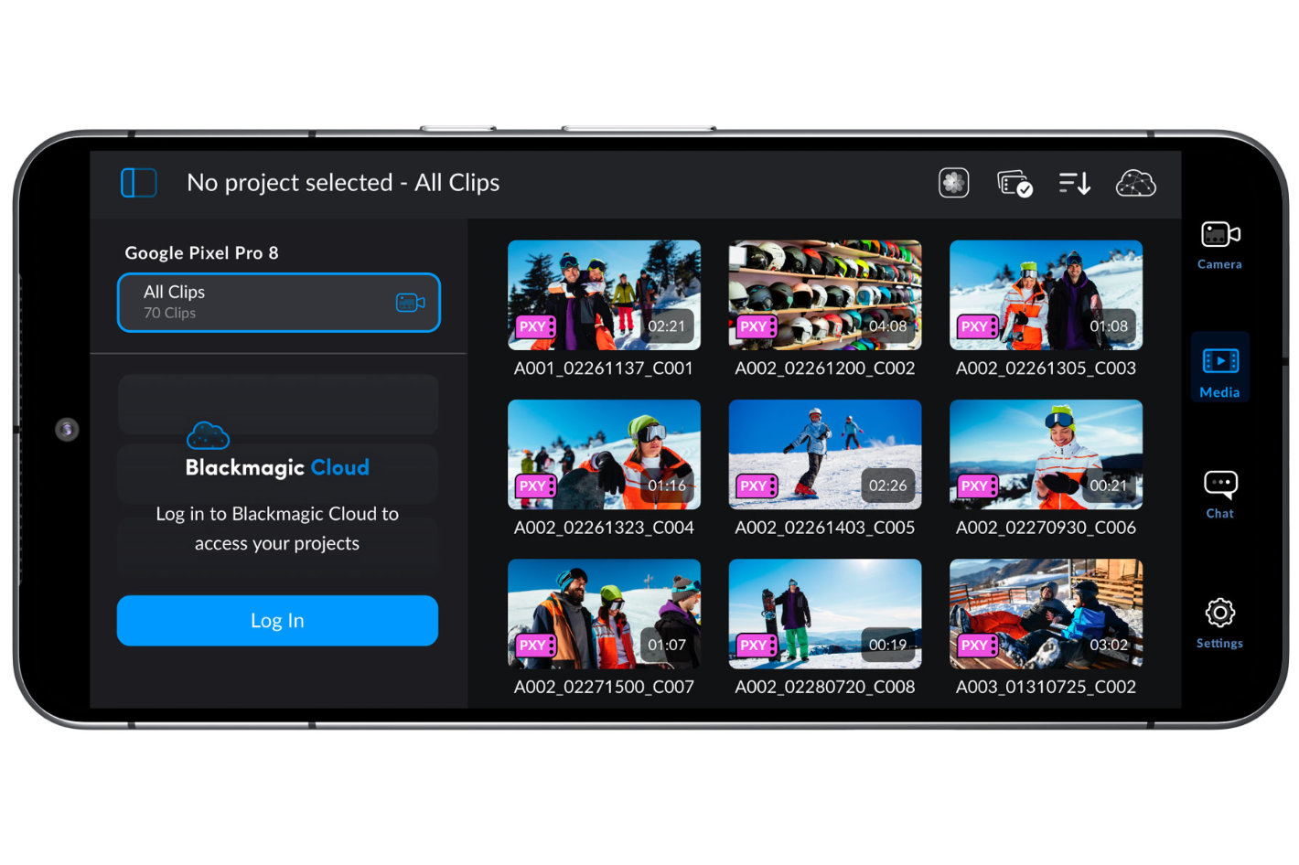 Blackmagic Camera for Android 1.3 announced at IBC 2024