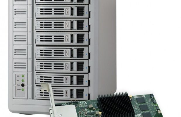 Sonnet Fusion™ DX800RAID Includes SAS Expander; Supports RAID 5 and RAID 6 1