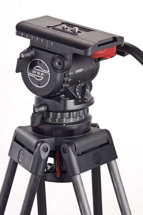Sachtler DV 10 SB(SpeedBalance) Fluid Head with Payload Capacity of 2.2 to  26.5 lbs カメラアクセサリー