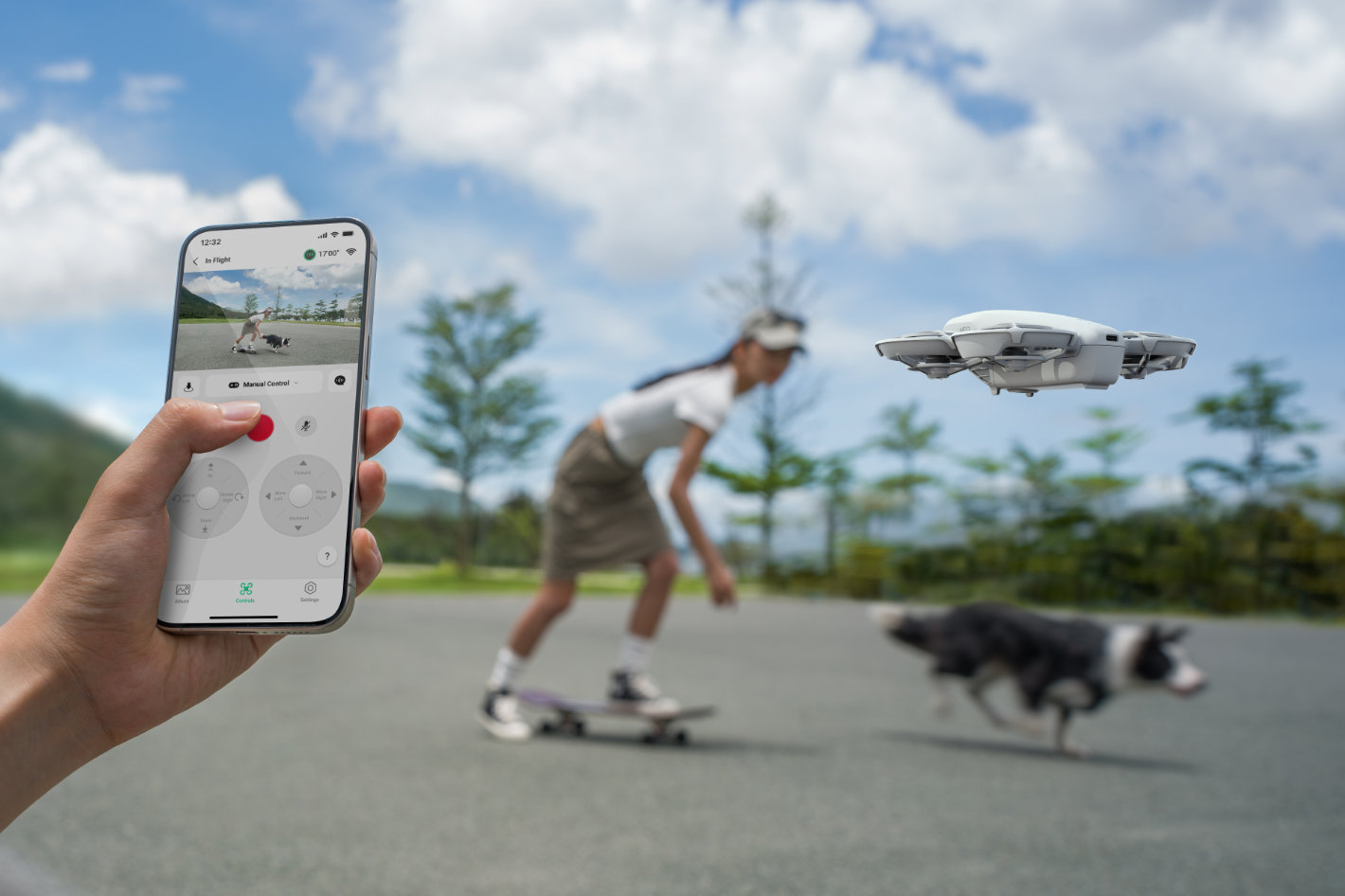 DJI Neo: a palm-sized drone for vlogs controlled by voice