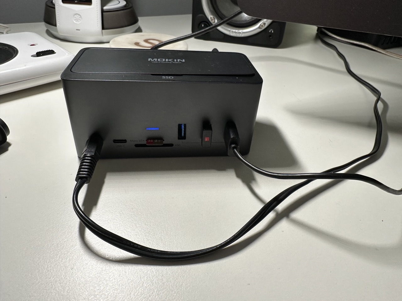 I bought a cheap USB-C docking station so you don't have to by