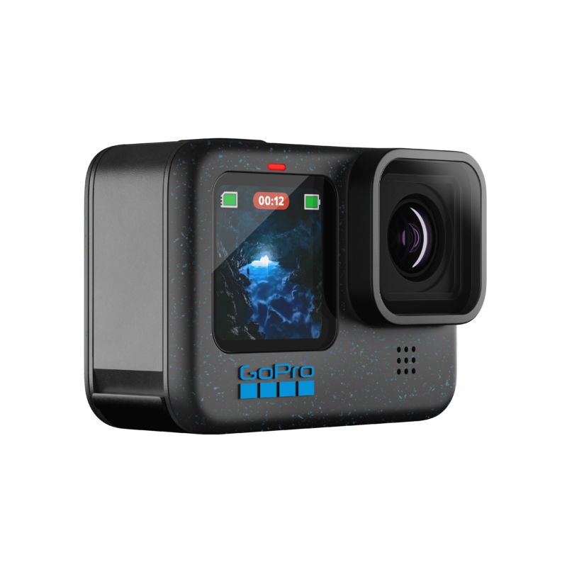 GoPro HERO12 Black - Waterproof Action Camera with 5.3K60 Ultra HD