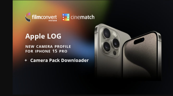 Apple LOG now available in FilmConvert and CineMatch