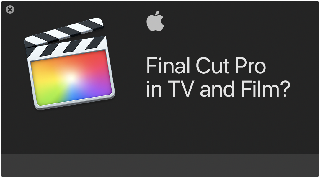 An open letter to Tim Cook about Final Cut Pro, signed by editors