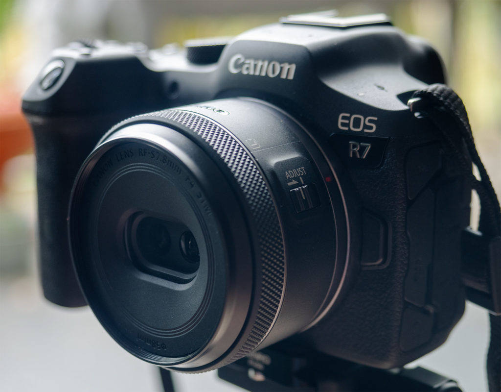 Review: the Canon RF-S 7.8mm Spatial Lens on the EOS R7 5