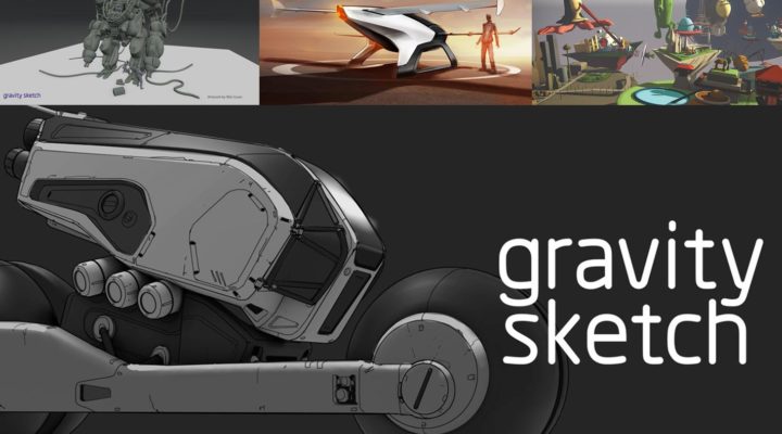 Gravity Sketch: set design and storyboarding in VR