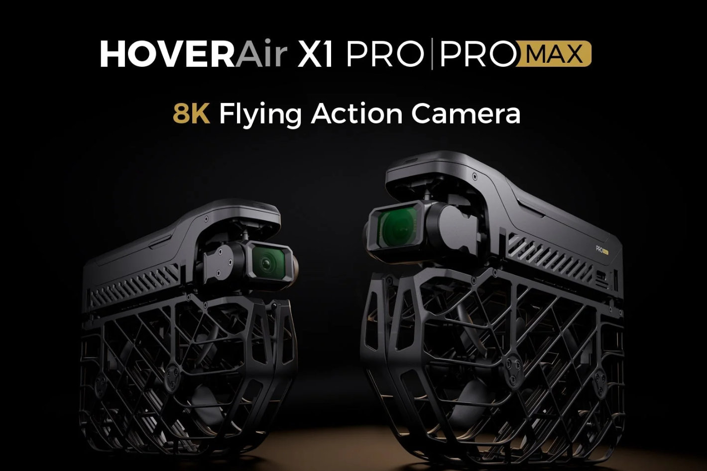 HOVERAir X1 PROMAX: world's first 8K flying action camera