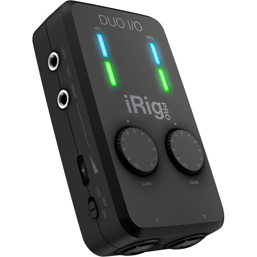 Review: iRig Pro Duo I/O multiplatform 2-XLR audio interface by