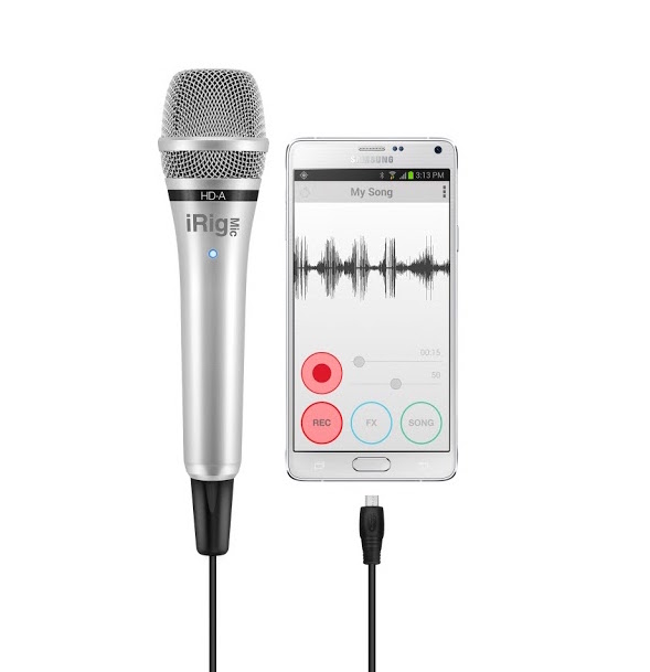 Review: iRig Mic HD-A for Android from IK Multimedia by Allan Tépper -  ProVideo Coalition