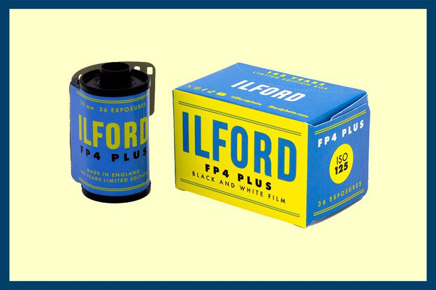 ILFORD celebrates 145 years of history with retro packaging