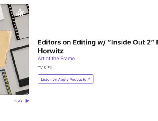 Art of the Frame Podcast: Editors on Editing with “Inside Out 2” Editor: Maurissa Horwitz 19