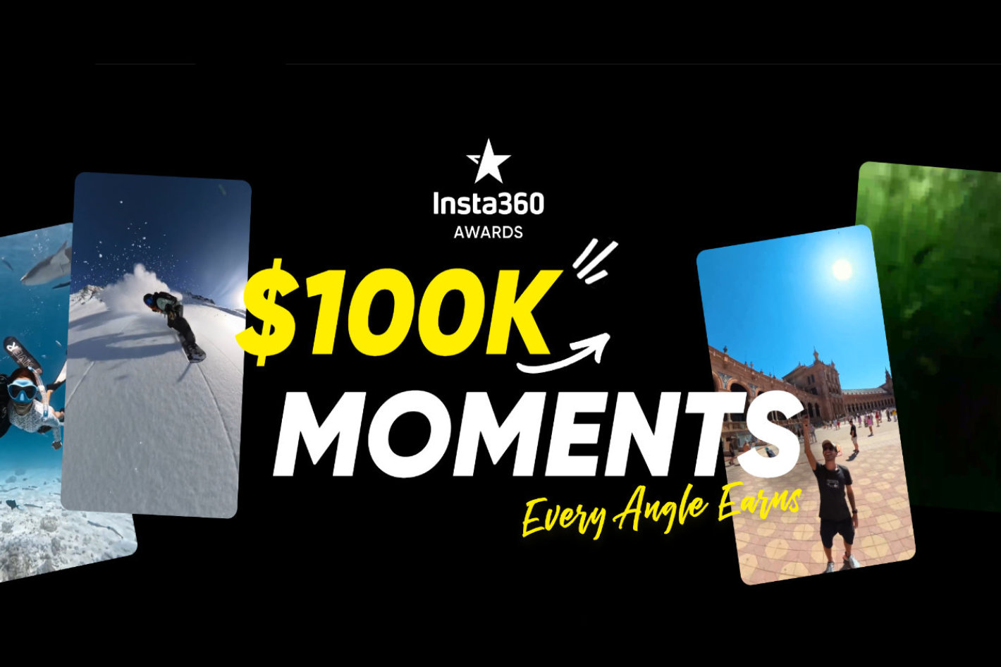 Insta360 $100K Moments Contest received 12,000 submissions