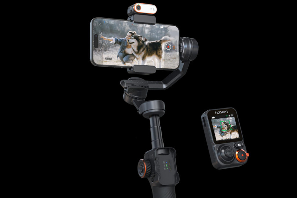 Hohem iSteady M7: a gimbal with detachable touchscreen controller