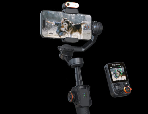 Hohem iSteady M7: a gimbal with detachable touchscreen controller