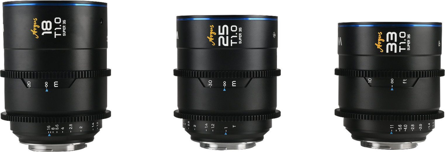 Argus T1 Cine Series for Full-Frame, Super35 and MFT