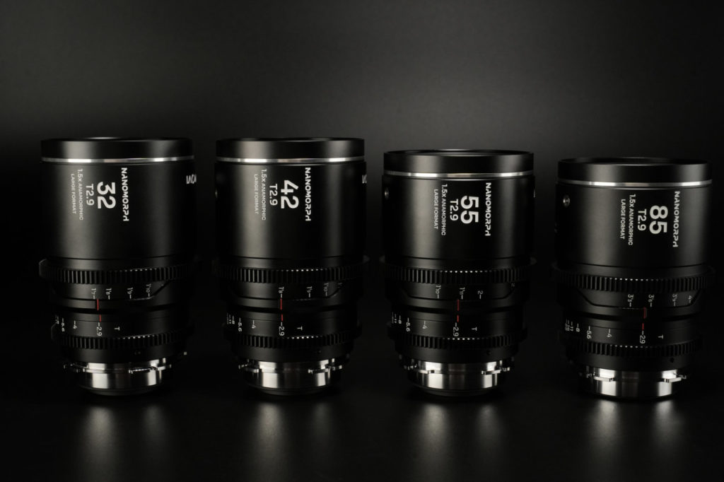 Laowa launches its Nanomorph LF 1.5x Anamorphic series