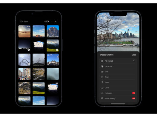 Leica LUX: a professional camera app for iPhone 5