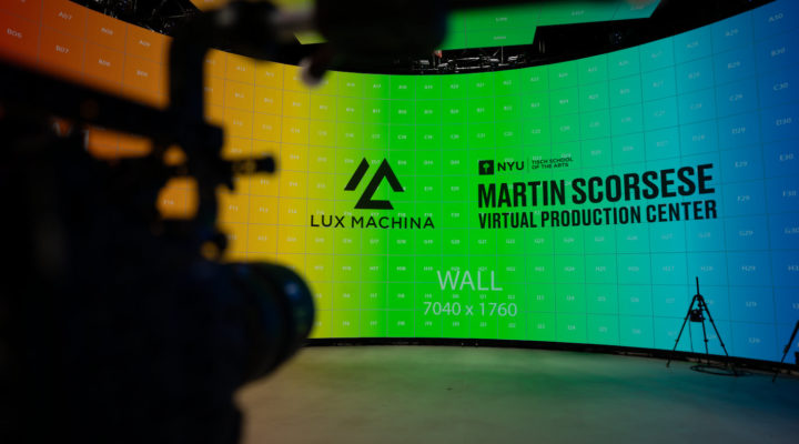 NYU Tisch opens the Martin Scorsese Virtual Production Center