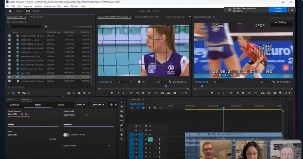 An insider's look into the world of live sports editing with Premiere Pro 4